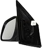 1 pieza, espejo retrovisor exterior izquierdo del conductor, pintable, con calefacción, plegado manual, para Toyota RAV4 Base/Limited/Sport 09-12, sin atenuación automática TY143EL-S 4