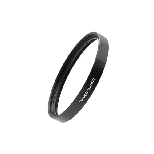 Anillo Adaptador Cámara Hembra a Hembra, Anillo de Acoplamiento Doble para Filtro de Lente 55 mm miniatura 5
