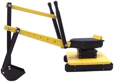 Sand Digger Excavator Toy for Kids, Black and Yellow