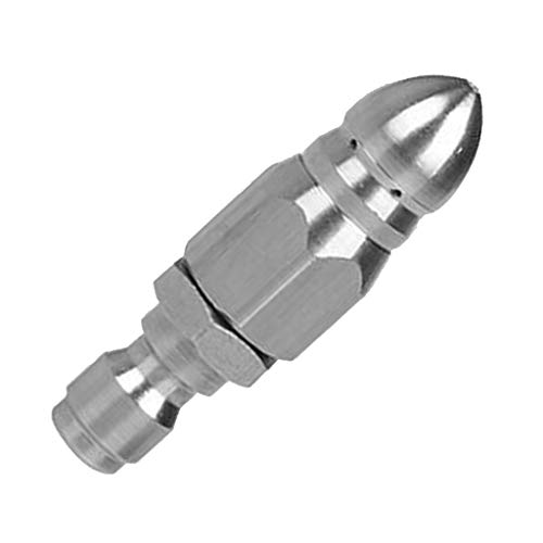 1/4下水ジェットノズル 回転ノズル パイプ洗浄機用 排水下水ジェットノズル ステンレス鋼