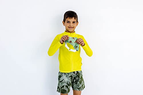 Image of Splash Place KIDS SWIM GOGGLES with Fabric Strap | Tangle-Free Swimming Goggles for Kids (HANG LOOSE)