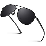 pilotenbrille schwarz damen ★Perfekter All-Rounder★ CGID Sonnenbrille ist die perfekte Wahl für Sport im Freien oder Aktivitäten, wie etwa laufen, Radfahren, Fahren, Einkaufen, Reisen, Wandern und ist ein passendes Mode-Accessoire für den täglichen Gebrauch das ganze Jahr über. Die Sonnenbrille mit der Schachtelverpackung ist auch ein wundervolles Festivalgeschenk für Freunde und Familie! Alle CGID Kunden genießen eine 30 Tage Geld-Zurück-Garantie und eine lebenslange Bruchgarantie (nicht-menschlich).