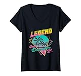 Photo Gallery donna legend since december 1966 maglietta con collo a v Photo Gallery donna legend since december 1966 maglietta con collo a v