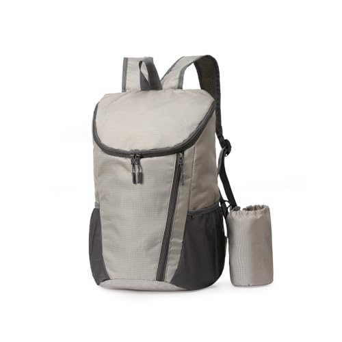 Mochila ligera plegable con exterior resistente al agua miniatura 1