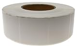 Cablematic PN20071610010174141 - BM76 Rolle mit 2300 Etiketten für Drucker, Thermotransferdrucker, 50,8 x 50,8 mm, 20 Stück, weiß