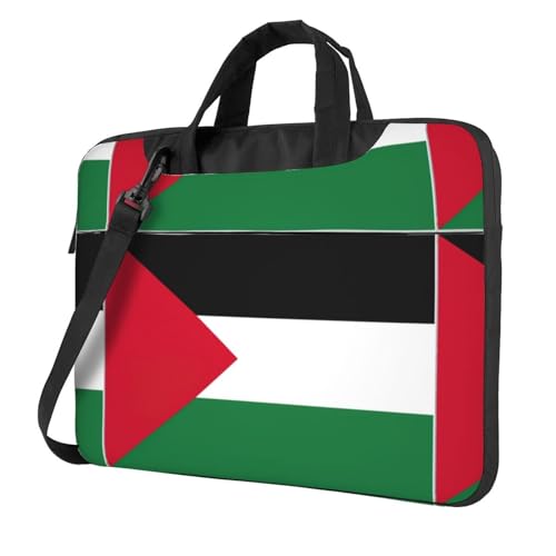 Maletín de computadora Palestina para oficina y universidad bolsa de hombro de 15.6 pulgadas
