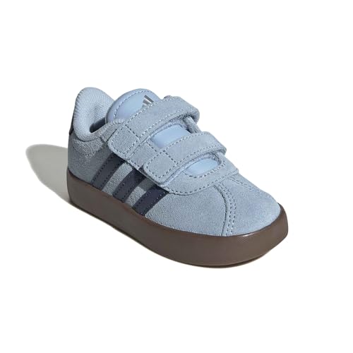 Image of adidas Boys Vl Court 3.0 Slip On Sneakers Shoes Casual - Pink, White