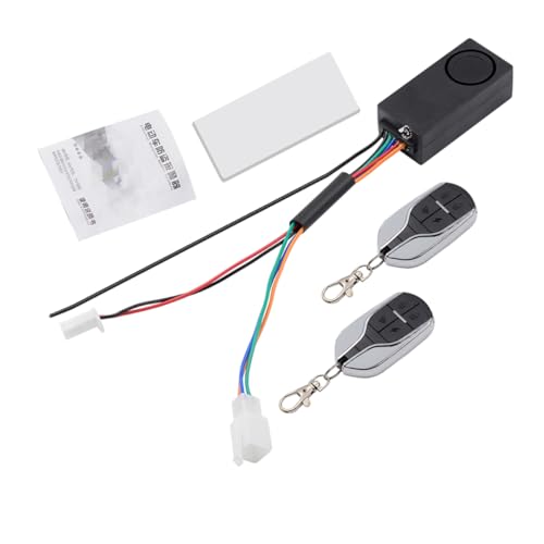 WEKADRIN 1 Set Electric Remote Theft Sensor with Keyless Locking Siren Practical Durable Design for Enhanced Vehicle Security