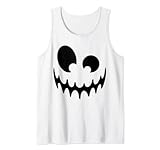 halloween zucca faccia costume donne uomini halloween canotta