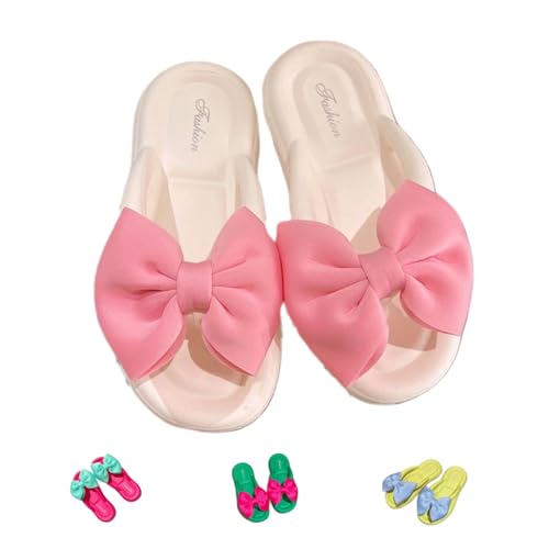 Bow Sandals for Women Y2K Flip Flop Aesthetic Kawaii Beach Slippers Cute Slip on Flat Summer Comfort Walking Shoes Outdoor Indoor Shower Slippers