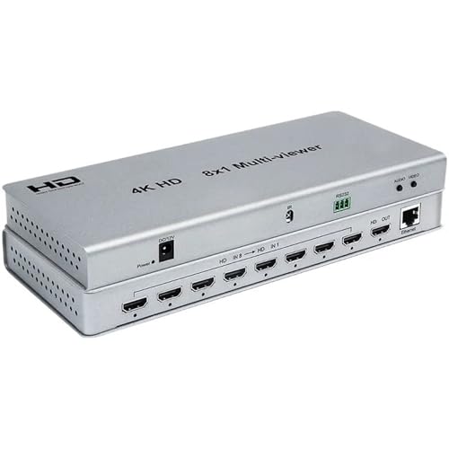 Multivisor 4K elimina pantallas con su conmutador continuo de 8 entradas 7