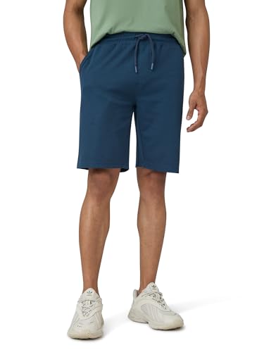 Image of XYXX Men's Nova Cotton Regular Fit Solid Shorts with Side Pockets and No Marks Waistband