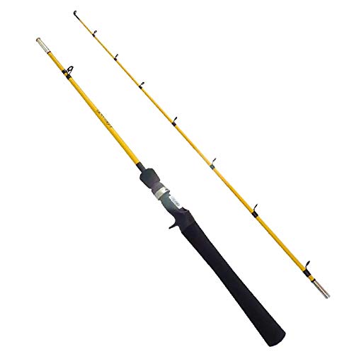 Kit Carretilha AF103 11 Rolamentos + Vara Estrela 1,68m 10-20 Lbs Marine Sports Cor:azul;Lado:direit