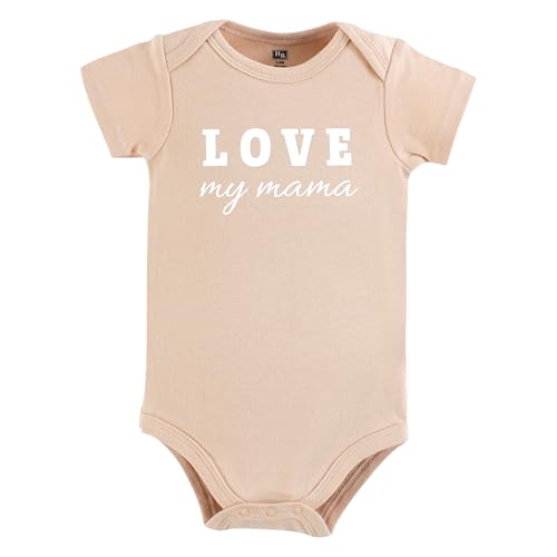 Image of Hudson Baby Unisex Baby Cotton Bodysuits 5-pack
