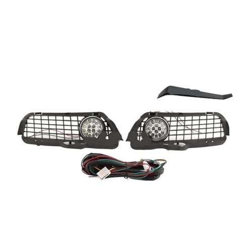 Marco de luces antiniebla para Golf 3 MK3, rejilla de parachoques delantero 1992-1998