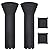 2 Pack Patio Heater Covers Waterproof with Zipper and Storage Bag, Outdoor Heater Cover Has Dustproof, Wind-Resistant, UV-Resistant, Snow-Resistant Features for Patio Heater, 89”H x 33”D x 19”B