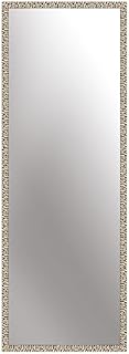 nielsen HOME Wall Mirror 50x70cm, Florentina White Wall Décor with Hanging Set, Hallway Mirror, Bedroom Décor, Wall Mirrors for Bedrooms and Living Room - White