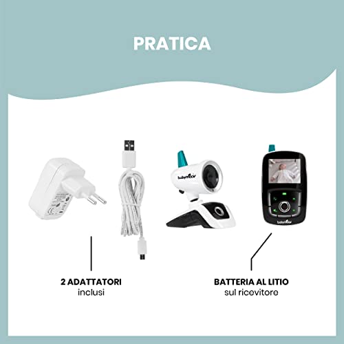 Babymoov A014422 YOO Care Babyphone Video, 700 g