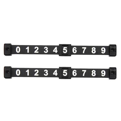 Contador de puntuación de futbolín - Contador puntuación deslizante manual PP 18 x 2 x 1,1 cm | Marcador repuesto robusto con bolas que funcionan suavemente. Conttador punttuación futtbolín: se adapta