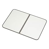 【Amazon.co.jp限定】ミエ産業 ABS樹脂製 組み合わせ風呂ふた 製品サイズ 68×108cm 2枚組 ホワイト M11_WH 防カビ