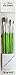 Produktbild da vinci 6 Synthetik Pinsel,3 pcs Série 373 rund,0,4,8 und Serie 374 Synthetikhaar-Flachpinsel,4, 6,10.