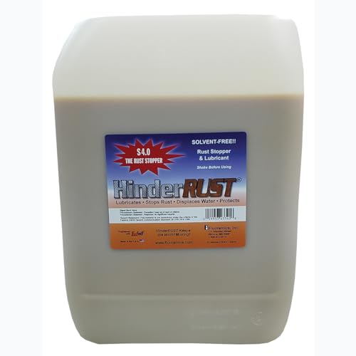 Fluoramics 9443340 Hinderrust S4.0 18.9 L Carboy (640 Fl Oz)