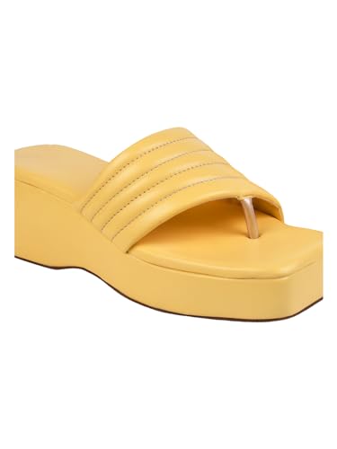 Image of TRYME Platform Heels Sandals Light Weight Comfortable & Trendy Wedges Heels for Girls & Women
