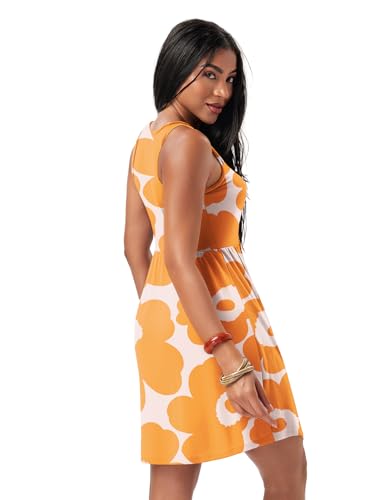 Image of HiMONE Vacation Dresses for Women 2025 Summer Dress Women's Casual Sundresses Casual Beach Petite Sun Dress XS-2XL