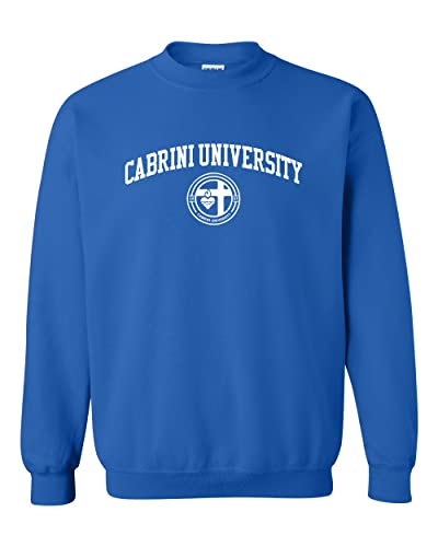 Cabrini University Arched Unisex Crewneck Sweatshirt - Cabrini Cavaliers Apparel