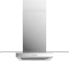 Coifa de Ilha Electrolux 90cm Vidro com Luz de Led Efficient (CE9IX) 127V