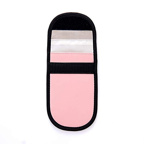 UKCOCO Saco da Chave Do Carro Pu Couro Bloqueio de Sinal Rfid Bolsa da Chave Do Carro Chave Anti-Rou