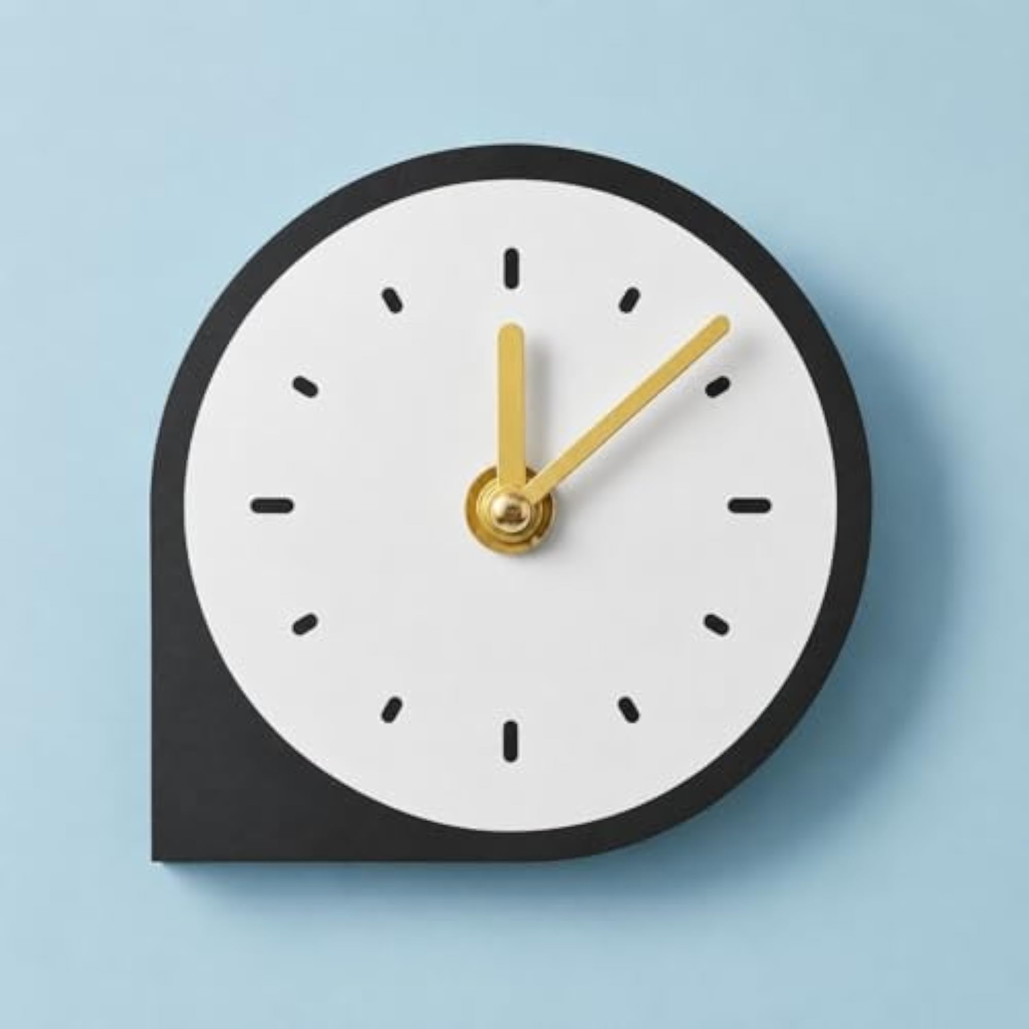 Modern Minimalist Desktop Timepiece Compact Analog Desk Timepiece