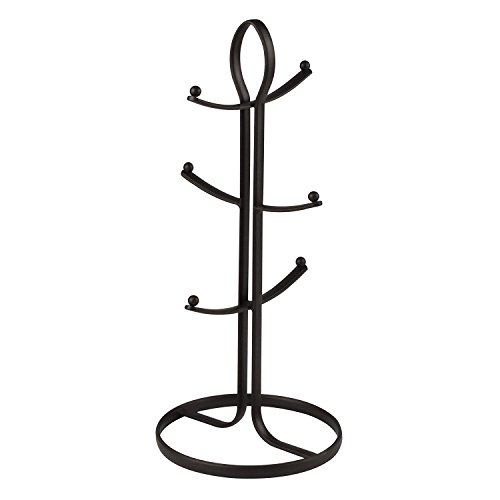 Spectrum Diversified Ashley Mug Holder, Black, Model Number: 58510
