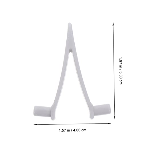 HAKIDZEL 24 Peças Clipe de piscina em forma de V piscina de plástico picina acessórios clipe de fixa