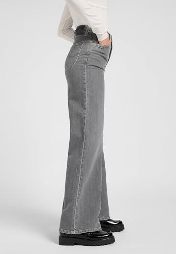 LEE - Jeans Damen - High Waist Wide Leg Fit - Stella - Grey Fog – Ansicht 6