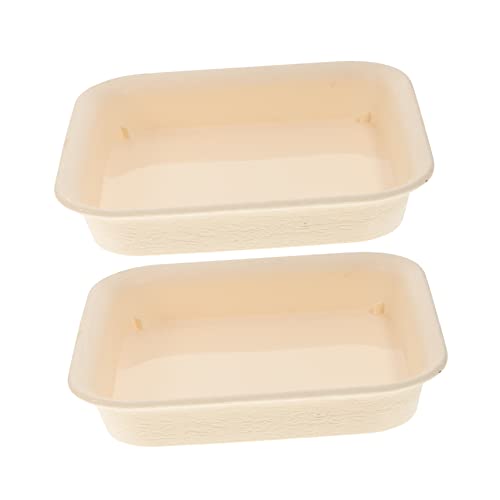 BESPORTBLE 2pezzi Vassoio per Piante in Base per Vasi da Supporto Leggero e Resistente per Balconi e