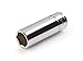 TEKTON 14126 1/4-Inch Drive by 1/2-Inch Deep Socket, Cr-V, 6-Point