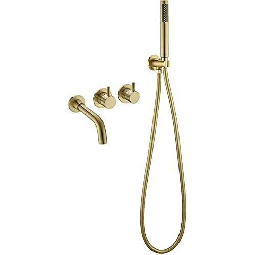Robinet de remplissage de baignoire mitigeur mural eau chaude