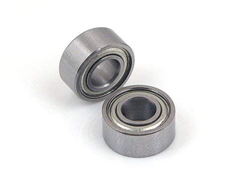 Precise Quality 5x10x4mm HopUp Metallic Shielded Metric Ball Bearing for Drone Helicopter, RC Miniature Toys (Pack of 20)