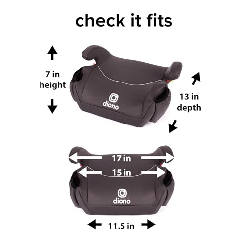 Diono 32060 Solana, No Latch, Pack Of 2 Backless Booster Car Seats, Lightweight, Machine Washable Covers, Cup Holders thumb #7