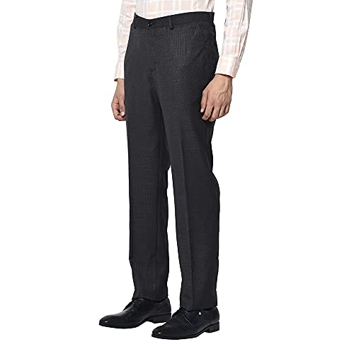 Image of blackberrys Men's Regular Dress Pants (BP-Tesla 90# Dark Grey XL)