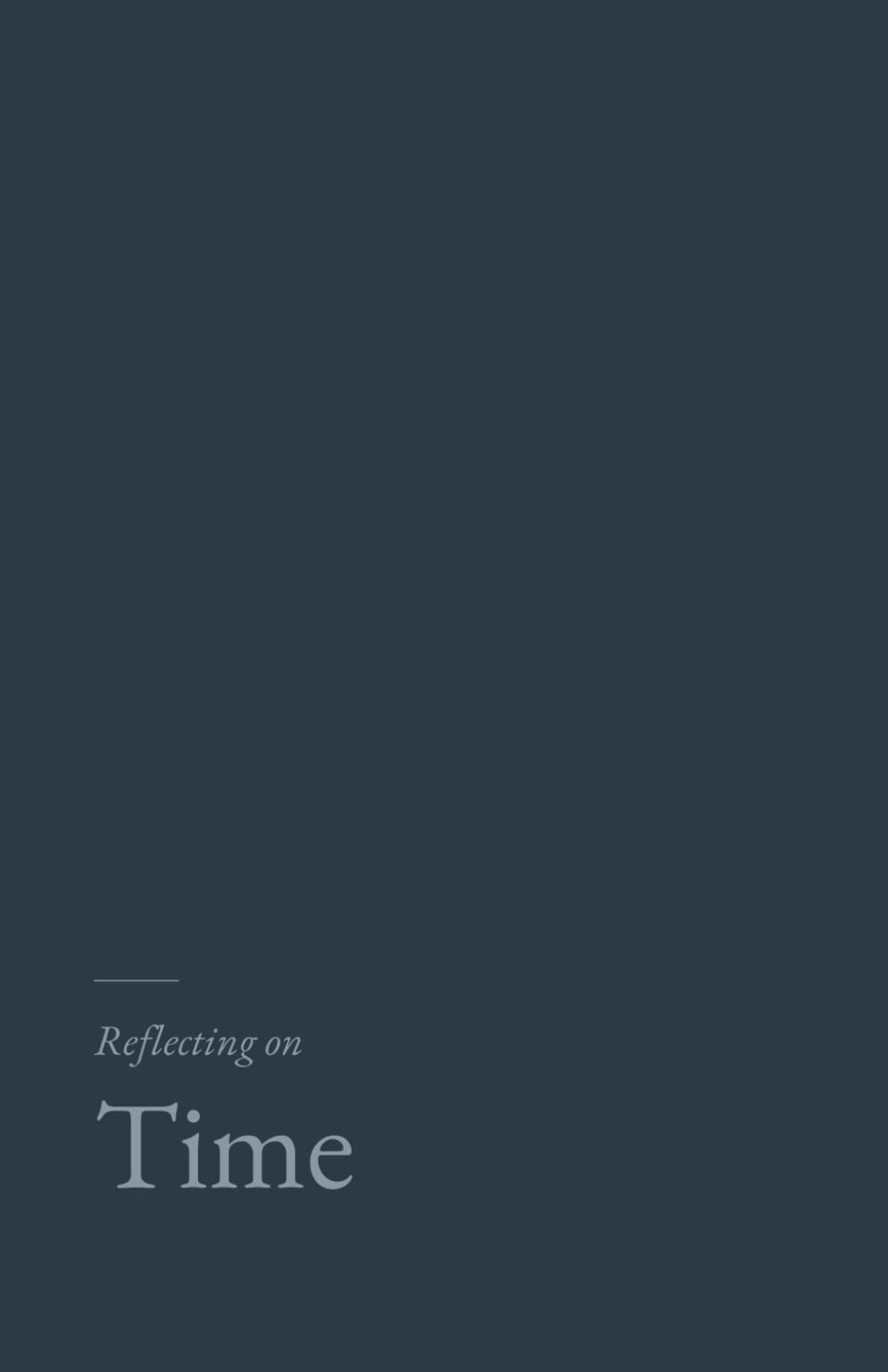 Reflecting on Time: A gentle, research grounded journal for the years ahead.