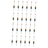 Unomor 20 Pcs Fishing Drift Fishing Accessories Fishing Floats Flower Car Accessories Spring Bobber