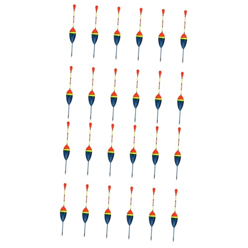 Unomor 20 Pcs Fishing Drift Fishing Accessories Fishing Floats Flower Car Accessories Spring Bobber Small Fishing Bobber Slip Bobbers For Fishing Fishing Buoy Sea Fishing Float Steel Head #TOP27