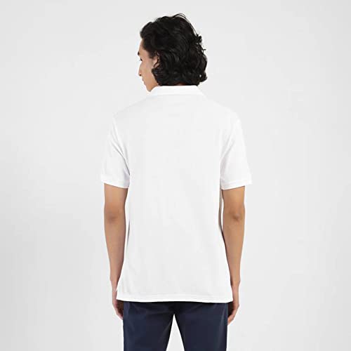 Image of Levi's Men's Cotton Solid Regular Fit Polo Shirt