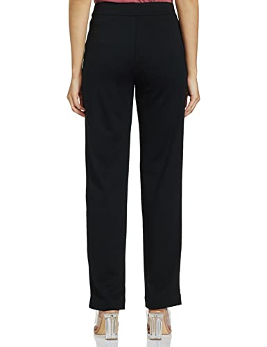 Image of Marks & Spencer Women's Straight Fit Mid Rise Trouser
