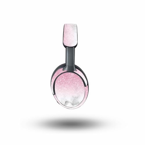 Image of MightySkins Glossy Glitter Skin Compatible with Bose QuietComfort Ultra - Marble Glitz | Protective, Durable High-Gloss Glitter Finish | Easy to Apply