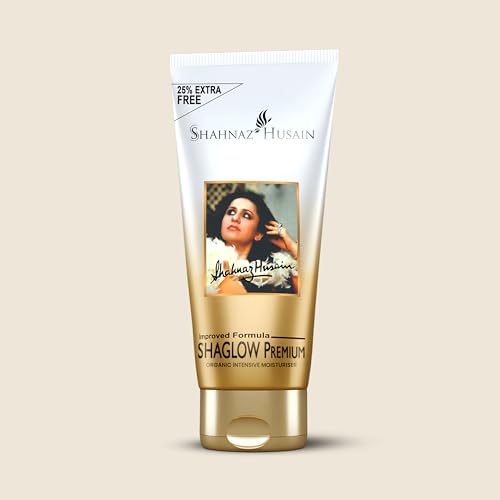 Image of Shahnaz Husain Shaglow Premium Intensive Moisturiser Cream For Dry Dehydrated Skin - 40Gm