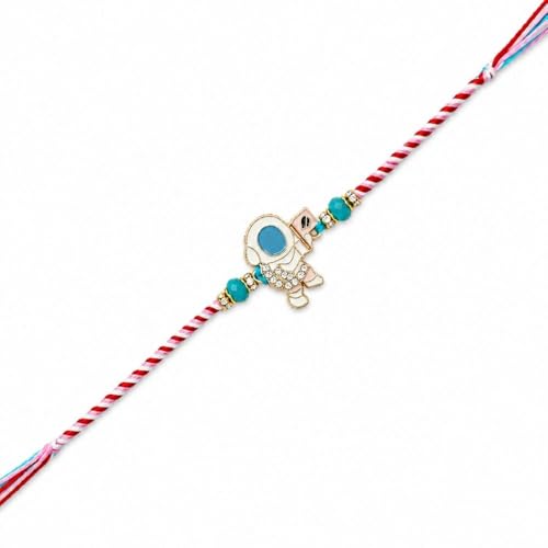Image of I Jewels Fancy Cartoon Kids Rakhi With Roli Chawal & Rakshabandhan Card for Bro /Brother /Bhai