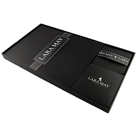 Set of 8 Recycled Leather Placemats and Coasters Cover